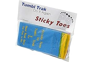 Tumbl Trak Sticky Toes - Gymnastics Training Equipment to Keep Your Feet Together