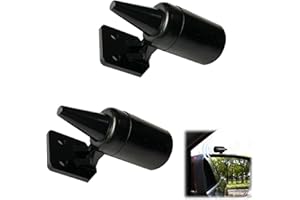 RAKIUTY Deer Whistles for Cars, Warning Deer Whistle, Deer Warning Whistle, Deer Alert for Vehicles, Ultrasonic Deer Warning, for Cars, Vehicles, Motorcycles, 2 Pieces