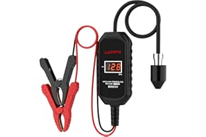 LUTIFIX Medidor de presión de vacío PT502 con rango de medición de -101 kPa a 0 kPa, precisión de ±1 % FS, medidor de vacío digital, sensor de alta precisión, compensación de temperatura inteligente, 12 V