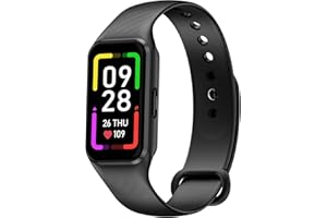 Blackview Smartwatch Uomo Donna,Orologio Fitness Cardiofrequenzimetro/SpO2/Sonno/Contapassi, Notifiche Smart Watch Activity Tracker per iOS Android
