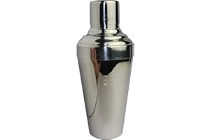 Yukiwa Baron Cocktail-Shaker, 51 cl, silberfarben, hergestellt in Japan (11 Farben erhältlich)