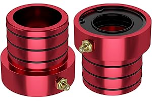 Drimfly Dana 30/44 Front Axle Tube Seals - Compatible with Jeep Cherokee XJ 1987-2001，Jeep Wrangler YJ 1987-1995，Jeep Wrangler TJ 1997-2006，Jeep Wrangler JK 2007-2018 - Pair