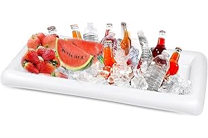 Sunshine smile Aufblasbarer Getränkehalter,Untersetzer Schwimmende Getränkehalter,Getränkehalter Pool Untersetzer,Schwimmende Coasters,Schwimmende Tablett,Schwimmende Getränkehalter