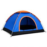 ROBEVE 4 Kişilik Tam Otomatik Kamp &Ccedil;adırı 220 x 250 x 165 cm | Hızlı Kurulumlu Outdoor &Ccedil;adır | Geniş Aile &Ccedil;adırı | Kamp, Pikn