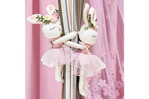 N\C 2 fermatenda con fibbia per tende a coda lunga, scimmia, procione, accessori decorativi per la camera dei bambini (E), M