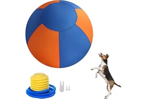 Interaktiv hundleksak boll för stughundar och många raser, 45 cm