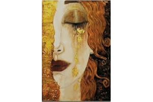 max stitch design Retrato, Klimt Pintura al óleo de algodón contado punto de cruz, 100% algodón, 14 unidades, 200 x 277 puntadas, 36 x 50 cm algodón contado retrato kits de punto de cruz