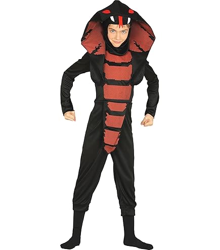 Morphsuits Schlangen Kostüm Kinder - Gr. L Für 123-137cm