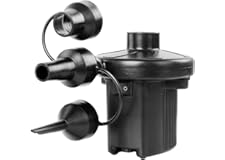 Generic Electric Air Pump DC12V-AC230V Electric Pump with 3 Attachments, Automatic Pum