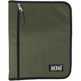JACBAG ORGANİZER FERMUARLI DOSYA &Ccedil;ANTA A4 (Haki)
