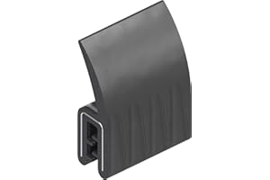 CTA Dichtungen 5m EPDM Kofferraumdichtung Kederband Wohnwagen Auto Boot Obenliegend Lippe 1-3 1C11-32 Schwarz