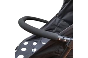 ANULELY Baby Stroller Accessories, Bumper Bar Handle Crossbar, Safe Baby Stroller Armrest Guardrail, Adjustable Armrests for YOYO Yoya VOVO