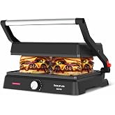 Taurus - Grill 2600W, 2 in 1 iron, 180&deg; opening, adjustable thermostat
