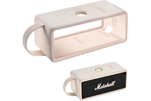 Taoricen Custodia protettiva per Marshall Emberton III Altoparlante, Copertura in silicone Portatile con Manico, Anti-caduta Borsa di Trasporto Portatile