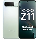 iQOO Z11 5G (Aurora Green, 8GB RAM, 256GB Storage) | India's 1st MediaTek Dimensity 7500 Turbo Processor* | 3D Curved Display- Brightest Display in th