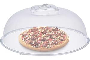 FVPKYUR Copertura per forno a microonde, 22 x 11 cm, copertura per forno a microonde, copertura trasparente per forno a microonde, coperchio trasparente per forno a microonde, coperchio per forno a microonde,
