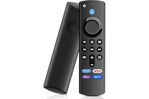 QUEVATI Telecomando di ricambio vocale, telecomando di ricambio con funzione vocale, adatto per Smart TV Stick 2nd Gen & 3rd Gen & 4K & Lite, adatto per Smart TV Cube 1st Gen & 2nd Gen