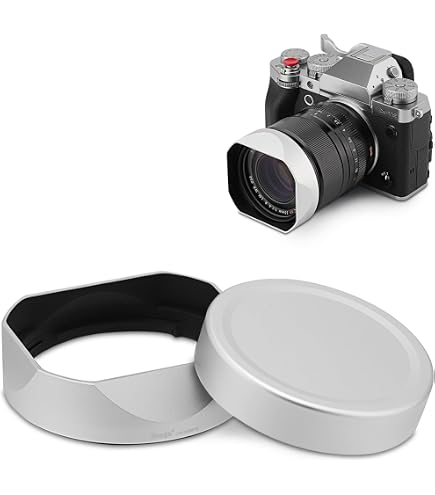 Pare-soleil Ventilé Métal 43mm Pour Objectif Leica Fuji - Hood Conique Pour Objectifs Type XF 35mm F2 - 7