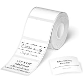 NIIMBOT B1 Etiket Bandı B21 Kendinden Yapışkanlı Etiketleme Bandı 1.5" X 1.2" (40x30mm) Termal Etiket Baskı Kağıdı NIIMBOT Ba