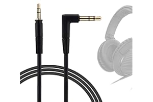 Plyisty Ersatz-Audiokabel für HD400S HD4.30 HD4.50BTNC Kopfhörer, 4,8 Fuß 3,5 Mm Kabel