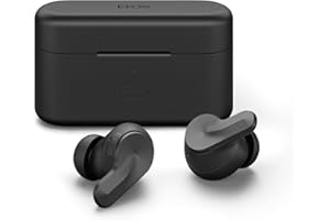 EPOS Adapt E1 Écouteurs sans Fil Noir – ANC Hybride, Bluetooth Multi-Point, Certifiés Microsoft Teams & pour iPhone – 50H Batterie, Chargement sans Fil, Dongle USB-C, IPX5 Résistant à l’Eau