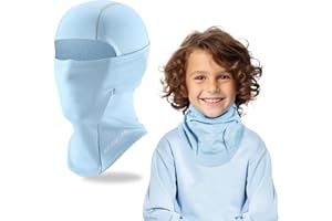 AXIOMORA Sturmhaube Kinder Winter - Warm Winddicht Skimaske Kinder - Balaclava Sturmmaske Kinder für Jungen Radfahren, Skifahren, Fahrrad