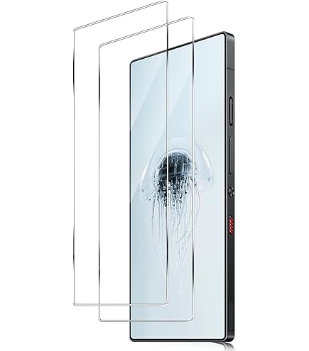 Lemxiee Schutzfolie für Red Magic 10 Pro & Red Magic 11 Pro Panzerglas [2 1 Stück] Rückenpanzer Glasschutz HD Displayschutz Folie Displayschutzfolie