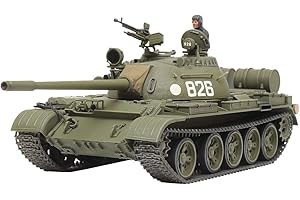 Tamiya 32598 Russian Medium Tank T55 1:48 Maquette Plastique Vert