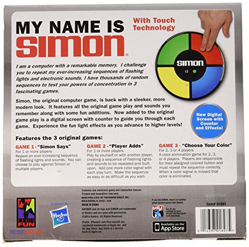 Imagen 1 de Simon Electronic Game - Juego de Simón dice (electrónico) [Importado de Inglaterra]