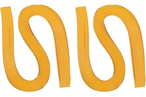 PATIKIL 240 Stück Quilling-Streifen Papier 5mm(3/16") 54cm Origami-Papier Quilling-Streifen für Kunst DIY Handwerk Weihnachten, Gold