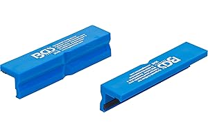 BGS 3046 | Szczęki ochronne do imadła | tworzywo | szerokość 125 mm | 2 szt.