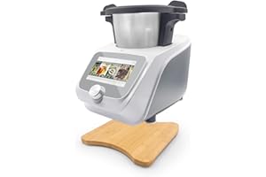 CBJEHIFEY Gleitbrett für Monsieur Cuisine Connect Smart, Bambus Gleitbrett Unterlage Holz Gleitbrett für MCC, Küchenmaschine Zubehör Schnelles Bewegen