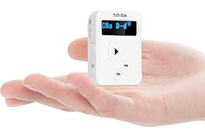 TIN- NIK Radio portátil Tin-Nik DAB-398WS Dab/Dab+/FM, Mini Radio de Bolsillo Digital con RDS FM, batería Recargable, Auriculares. Selección de tamaño de Fuente Grande y pequeño.