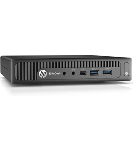 HP Prodesk 600 G2 Mini Desktop PC, Intel Core i3-6100, 8GB RAM