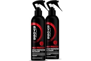 Syoss - Spray protector térmico - Anti encrespamiento, Anti-humedad y Protección hasta 220ºC - 2 uds de 250ml