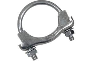 AERZETIX: Collier de Serrage Fixation pour Tuyau Pot Silencieux d'échappement 56mm diamètre