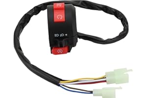 WOOSTAR Left Start Switch Assembly Replacement for Taotao 50cc 70cc 90cc 110cc 125cc 150cc ATV Quad 4 Wheeler Sunl Coolster
