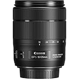 Canon 1276C005 EF-S 18-135 mm f/3.5-5.6 IS USM Lens - black