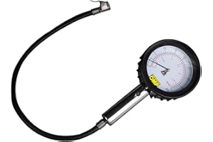 OMP NC081 Medidor de presión de neumáticos Manómetro presión neumáticos Medidor de presión de aire Manómetro neumáticos