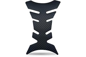 Ztolbriy Tankpad Carbon V1 – 20x12,5 cm Motorrad Tankaufkleber | Universell für Alle Marken | Schutz vor Kratzern & Witterung