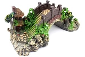 Qiwenr Decorazioni Acquario Artificiale Resina Decorazioni Acquario,Artificiale Resina Acquario AcquaAcquario Decorazione Di Castello,Acquario Grotta Di Resina Acquario,per Acquario Paesaggistica