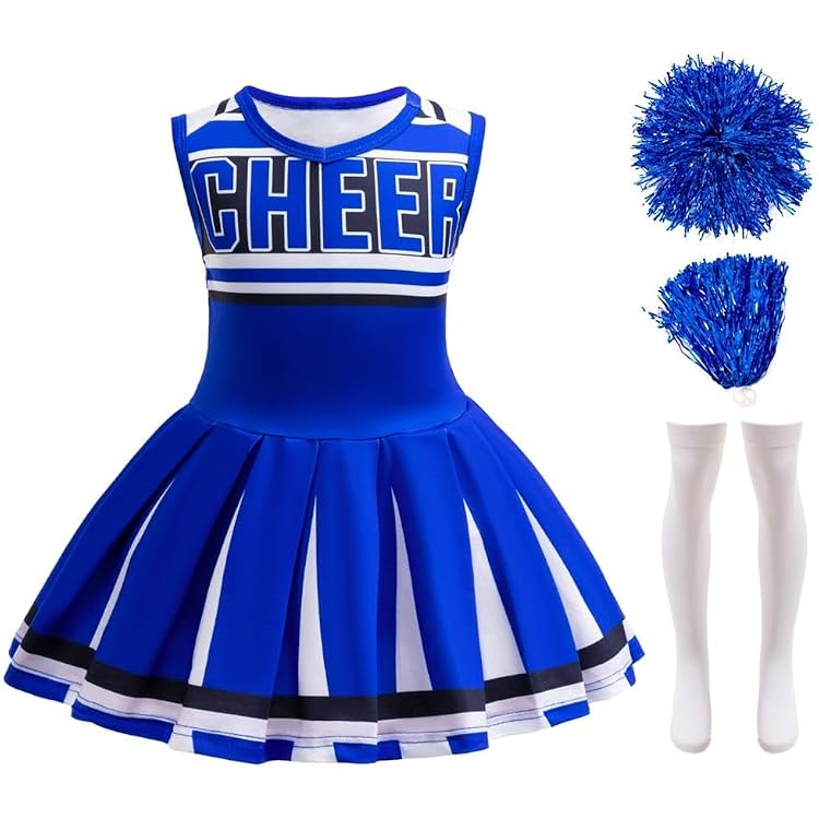 Déguisement pompom girl USA rouge fille, achat de Déguisements enfants Déguisement pompom girl USA rouge fille, achat de Déguisements enfants