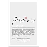 Vulfire Stampa Mamma Speciale Definizione, Regalo Festa della Mamma, Decorazione da parete, Arredamento Casa Soggiorno Salott