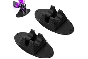 KEUGT Scooter Stand,2 Stück Stunt Scooter Stand, Universal Extra Stable Scooter Stand,Stunt Scooter Ständer,Stunt Roller Ständer Zubehör 95 mm bis 120 mm Wheels for Trick Scooter for Kids/Freestyle Scooter