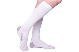 FitLegs - Open-Toe Compression Stocking - 18mmHg AES DVT Prevention - Below Knee