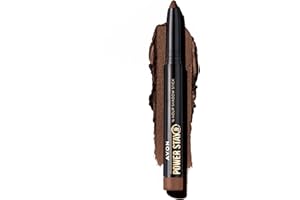 AVON Matita Ombretto Power Stay 16 Ore - Marrone Elegante | Eyeliner Lunga Tenuta con Formula Scorrevole | Definizione Occhi Impeccabile e Anti-Sbavature | 1,4g