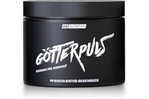 ‎OS NUTRITION OS NUTRITION Götterpuls Premium Pre Workout Pfirsich-Eistee, Pulver, 308g