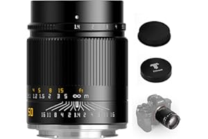 TTArtisan 50 mm F1.4 obiektyw do aparatu ASPH kompatybilny z kamerami E-Mount A5000 A5100 A6000 A6100 A6600 NEX-3 NEX-3R NEX-5RNEX-5N NEX-7 A7Il A7R A7RI A7RIV A7S A7S 7SII A7. SIII A9.
