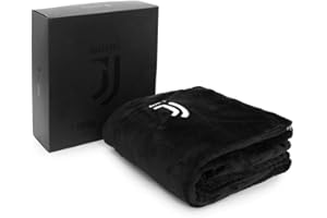 hermet Plaid In Coral Juventus F.C. cm.130x160 Nero