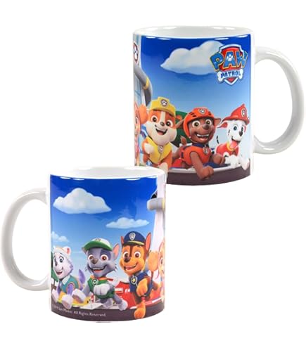 Tovagliette Per Bambini Paw Patrol - Set In Plastica Senza BPA, 42x29 Cm, Multicolore - Foto 3